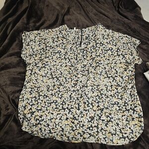 Floral Print Women's Top